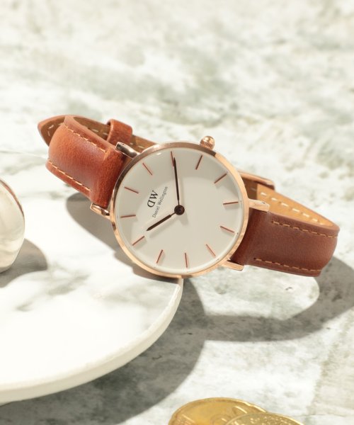 Daniel Wellington(ダニエル・ウェリントン)/【Daniel Wellington】レザーベルト 28mm ダニエルウェリントン DW 腕時計 プレゼント/マルチ2