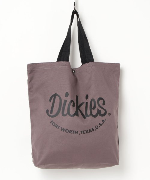 Dickies(Dickies)/【Dickies/ディッキーズ】Ｂ4対応　ロゴキャンバストートバック/ダークブラウン