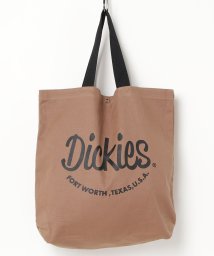 Dickies(Dickies)/【Dickies/ディッキーズ】Ｂ4対応　ロゴキャンバストートバック/ブラウン