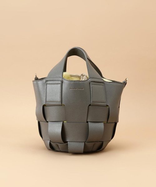 ファー巾着付きメッシュバッグ  V1211174520(9295円)