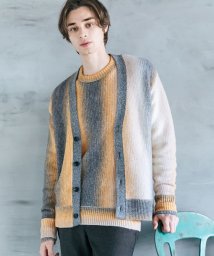 MK homme/ストライプグラデーションカーディガン/505699515