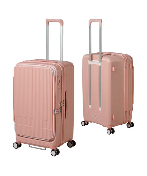 2年保証 イノベーター スーツケース Mサイズ Lサイズ 75L フロントオープン 静音 innovator INV650DOR キャリーケース キャリーバッグ ｜約