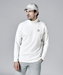 Munsingwear(マンシングウェア)/ヒートナビポンチタートルネック長袖シャツ/ホワイト