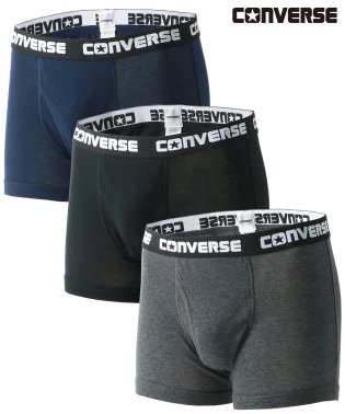 MARUKAWA/別注 【CONVERSE】コンバース 抗菌ボクサーパンツ 3枚組み 前開き メンズ 下着 アンダーウェア 3枚組み 3枚セット/505685561