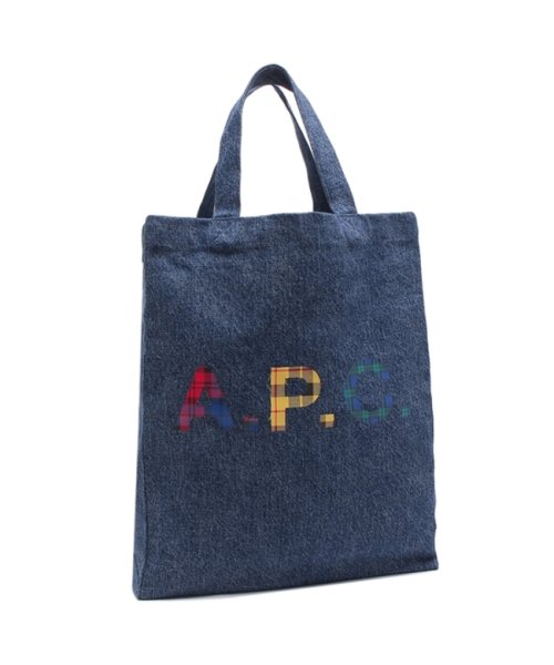 A.P.C.(アーペーセー)/アーペーセー トートバッグ デニムバッグ ロゴトート ブルー メンズ レディース ユニセックス APC M61569 COGUG IAL/その他