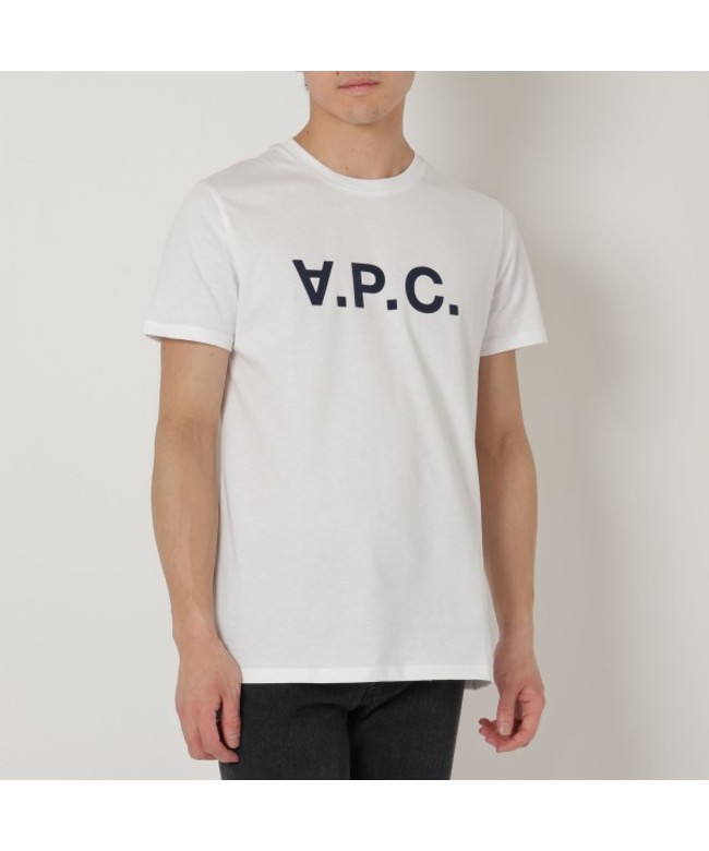 セール】アーペーセー トップス Tシャツ ホワイト メンズ APC A.P.C. ...