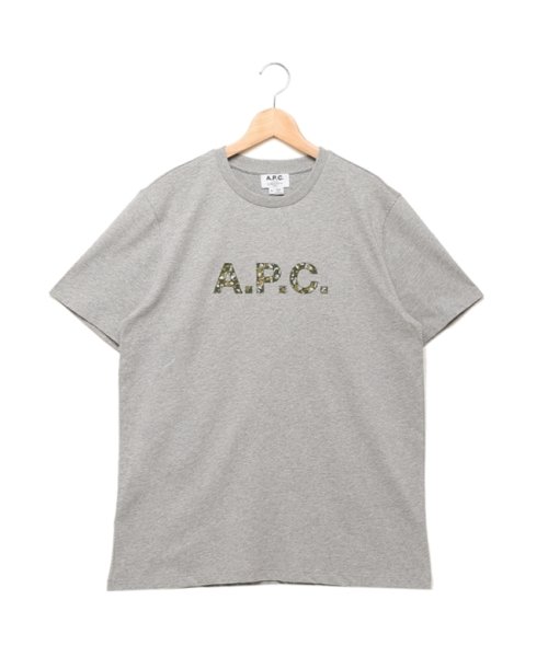 A.P.C.(アーペーセー)/アーペーセー Tシャツ カモ リバティ 半袖カットソー トップス グレー メンズ APC H26233 COFDW PLB/その他