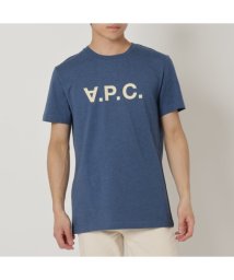 A.P.C./アーペーセー Tシャツ 半袖カットソー トップス ブルー メンズ APC COGFI H26943 IAI/505700556