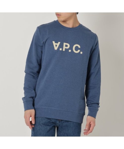 A.P.C.(アーペーセー)/アーペーセー スウェットシャツ トップス プルオーバー ネイビー メンズ APC COGFJ H27378 IAI/その他