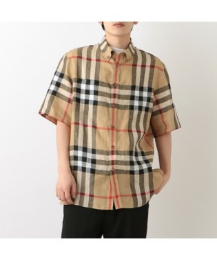 BURBERRY/バーバリー シャツ 半袖シャツ ベージュ メンズ BURBERRY 8051073 A7028/505700638