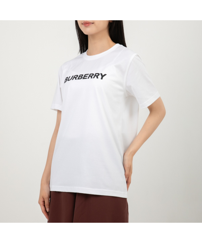 【セール】バーバリー Tシャツ 半袖カットソー トップス ホワイト