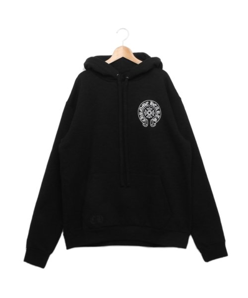クロムハーツ パーカー フーディー ブラック メンズ CHROME HEARTS 246609 BLACK HEARTS クロムハーツ パーカー フーディー ブラック メンズ CHROME