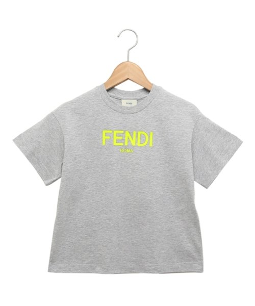 FENDI(フェンディ)/フェンディ Tシャツ グレー キッズ 子供服 レディース FENDI JUI137 7AJ F1L12/その他