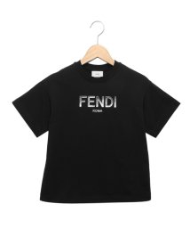 FENDI/フェンディ Tシャツ ブラック キッズ レディース 子供服 レディース FENDI JUI137 7AJ F1L13/505700939