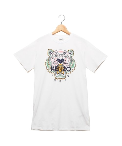 KENZO(ケンゾー)/ケンゾー ワンピース Tシャツ プリントT ホワイト キッズ KENZO 10P/その他