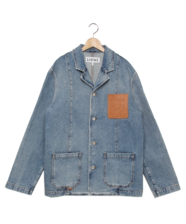 ロエベ LOEWE Indigo Logo Workwear Jacket