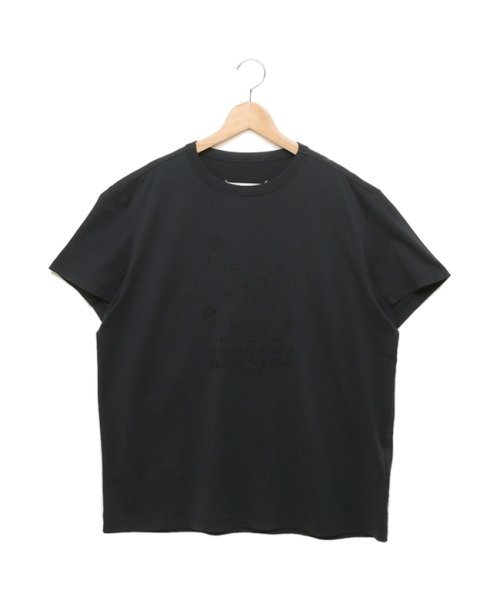 MAISON MARGIELA(メゾンマルジェラ)/メゾンマルジェラ Tシャツ 半袖カットソー トップス ブラック メンズ Maison Margiela S50GC0684 S22816 855/その他