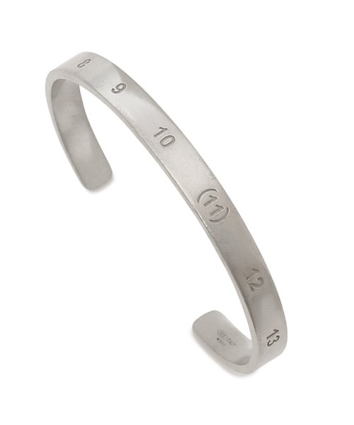メゾンマルジェラ バングル アクセサリー ブレスレット シルバー メンズ レディース Maison Margiela SI8UY0003 SV0129 951 Maison Margiela メゾンマルジェラ シルバー SI8UY0003 SV0129