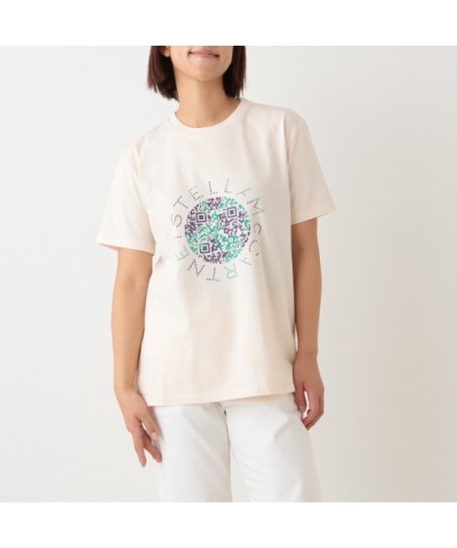 Stella McCartney(ステラマッカートニー)/ステラマッカートニー トップス Ｔシャツ アースプリント クリーム レディース STELLA McCARTNEY 381701 SOW84 9201/その他