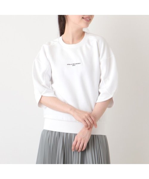 Stella McCartney(ステラマッカートニー)/ステラマッカートニー Tシャツ トップス ロゴ スウェット ホワイト レディース STELLA McCARTNEY 603139 SOW68 9000/その他