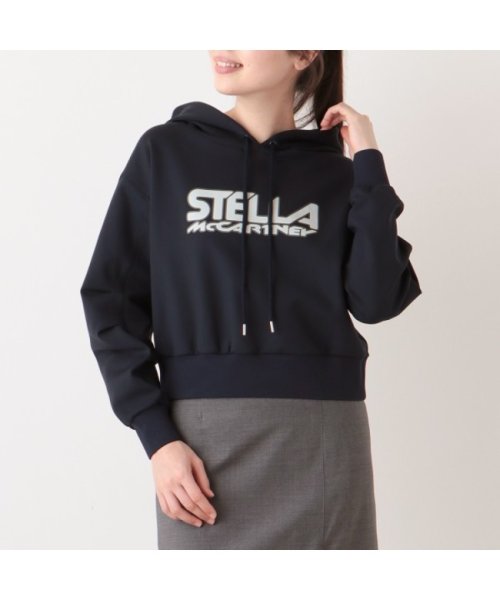 Stella McCartney(ステラマッカートニー)/ステラマッカートニー パーカー フーディー ロゴ ネイビー レディース STELLA McCARTNEY 603682 SPW05 4000/その他