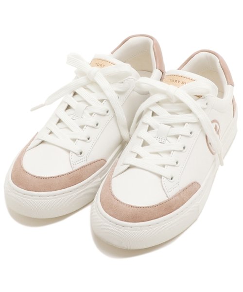 トリーバーチ アウトレット スニーカー ピンク ホワイト レディース TORY BURCH 83626 650 TORY BURCH トリーバーチ アウトレット スニーカー ピンク ホワイト レディース MOON MALVA SNOW 約23