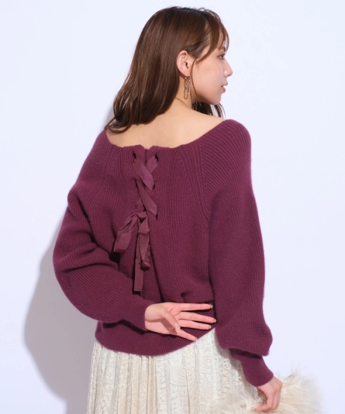 新品❤︎マイストラーダ❤︎ オフショルニット