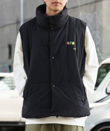 1111clothing/◆NEW JACK 中綿 ダウンベスト◆ オーバーサイズ ベスト メンズ 中綿ベスト レディース フェイクダウン レイヤード トップス 羽織 ニュージャック/505702896