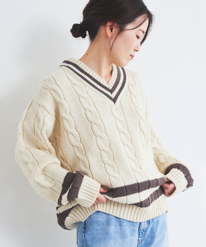 Oldderby チルデンニット(505436041) | ルクールブラン(le.coeur blanc