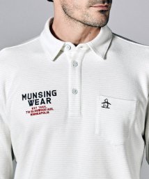 Munsingwear(マンシングウェア)/ヒートナビポンチテーラードカラー長袖シャツ【アウトレット】/ホワイト