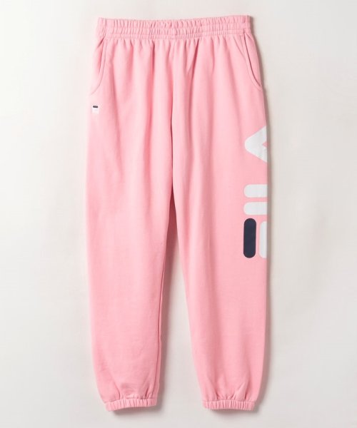 FILA（Casual）(フィラ（カジュアル）)/【カジュアルウェア】Easy long pants ユニセックス/ピンク