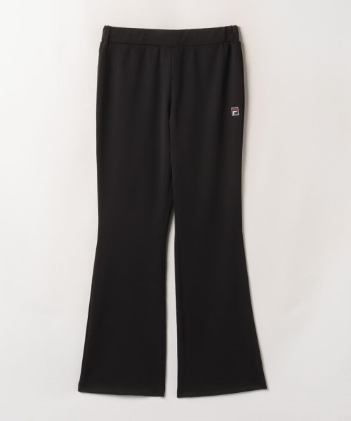 FILA（Casual）(フィラ（カジュアル）)/【カジュアルウェア】Flared pants レディース/ブラック