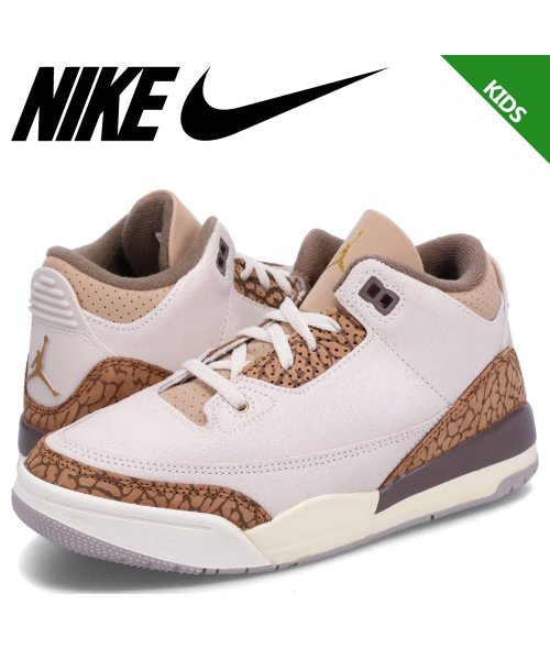 NIKE(NIKE)/NIKE AIR JORDAN 3 RETRO PS ナイキ エアジョーダン3 レトロ スニーカー キッズ ブラウン DM0966－102/その他