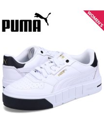 PUMA/PUMA プーマ スニーカー カリ コート レザー ウィメンズ レディース 厚底 CALI COURT LTH WNS ホワイト 白 393802－01/505702521