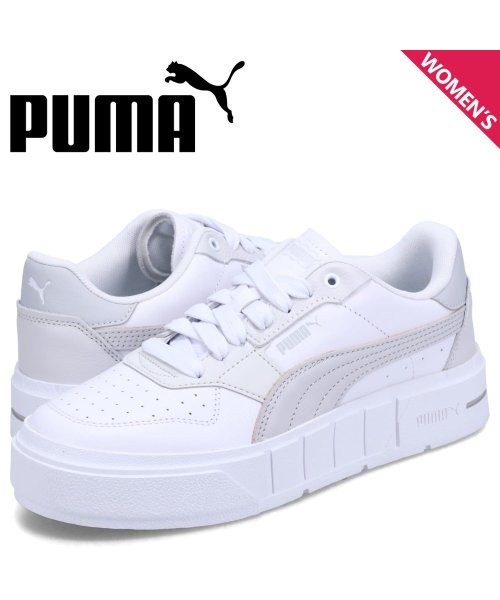 PUMA(プーマ)/PUMA プーマ スニーカー カリ コート レザー ウィメンズ レディース 厚底 CALI COURT LTH WNS ホワイト 白 393802－08/その他