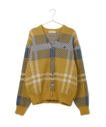 ROPE' PICNIC R(ロペピクニック アール)/【BEVERLY HILLS POLO CLUB/ビバリーヒルズポロクラブ】モヘヤタッチカーディガン/イエロー系（82）