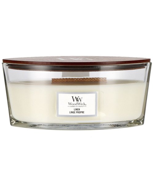 WOODWICK(WOODWICK)/WoodWick キャンドル ハースウィック Lサイズ ウッドウィック アロマ リラックス ハースウィックL 自然 ガラス おしゃれ リネン コースタルサンセッ/その他