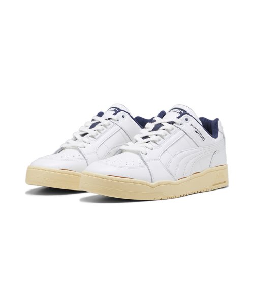 PUMA(プーマ)/ユニセックス スリップストリーム ロウ THE NEVERWORN II スニーカー/PUMAWHITE-NEWNAVY-LIGHTSTRAW