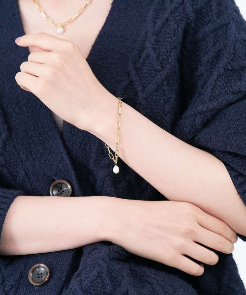 collex(collex)/【MERAKI】Paperclip Bracelet/ゴールド