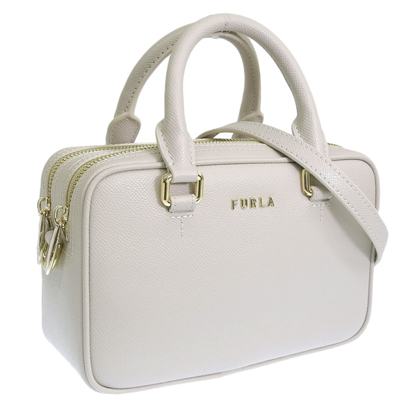 【希少】FURLA フルラ ショルダーバッグ リリー レザー ホワイト