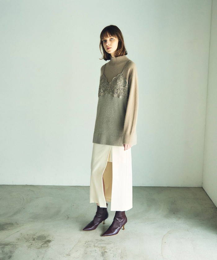 ベージュ系｜ニット・セーター｜GRACE CONTINENTAL(グレース