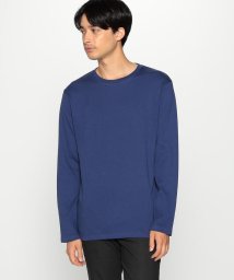 COMME CA ISM MENS/吸湿発熱 ロゴプリント クルーネックロングスリーブＴシャツ/505643212