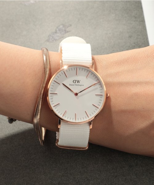 Daniel Wellington(ダニエル・ウェリントン)/【Daniel Wellington】ナイロンベルト 36mm ダニエルウェリントン DW 腕時計 プレゼント/マルチ5