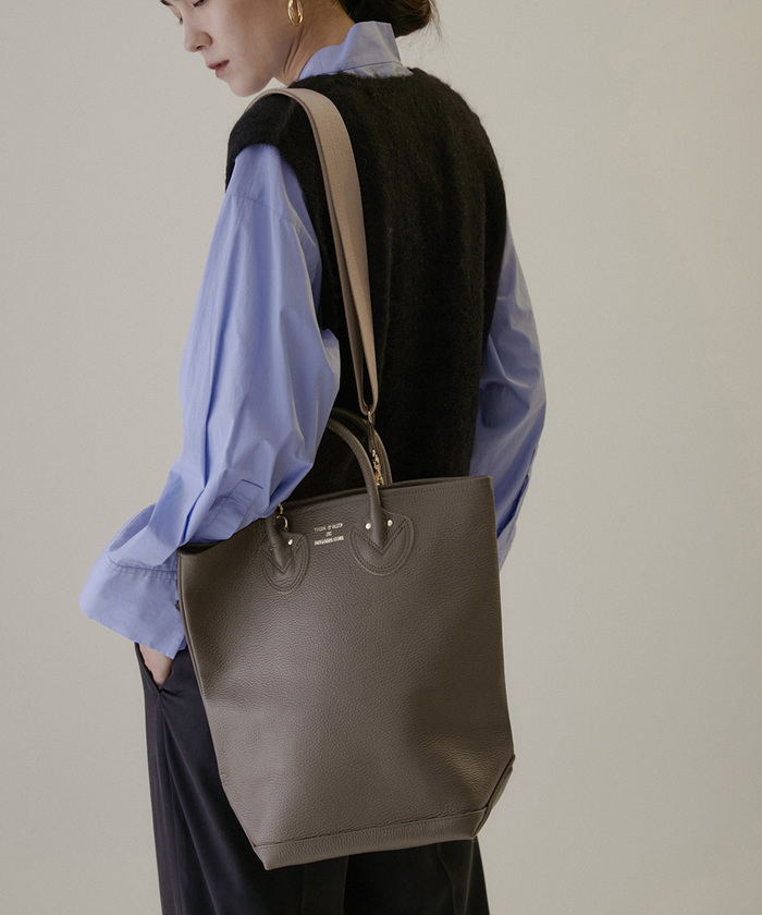 WEB限定】【YOUNG&OLSEN】EMBOSSED LEATHER HAVERSACK M(505675143