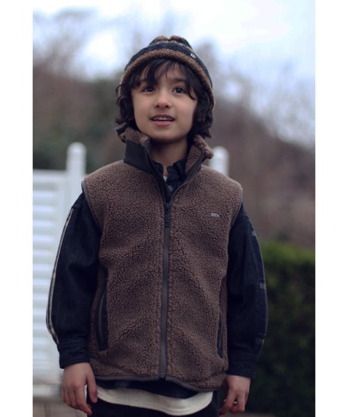 ヒートウォーム シープボア ベスト 