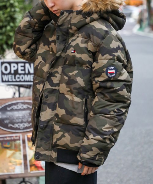 【TOMMY HILFIGER / トミーヒルフィガー】ファー付き 中綿 フード ダウン 159AP863 中綿 フード HILFIGER トミーヒルフィガー】ファー付き 159AP863 ダウン / 【TOMMY L1428880564(10890円)