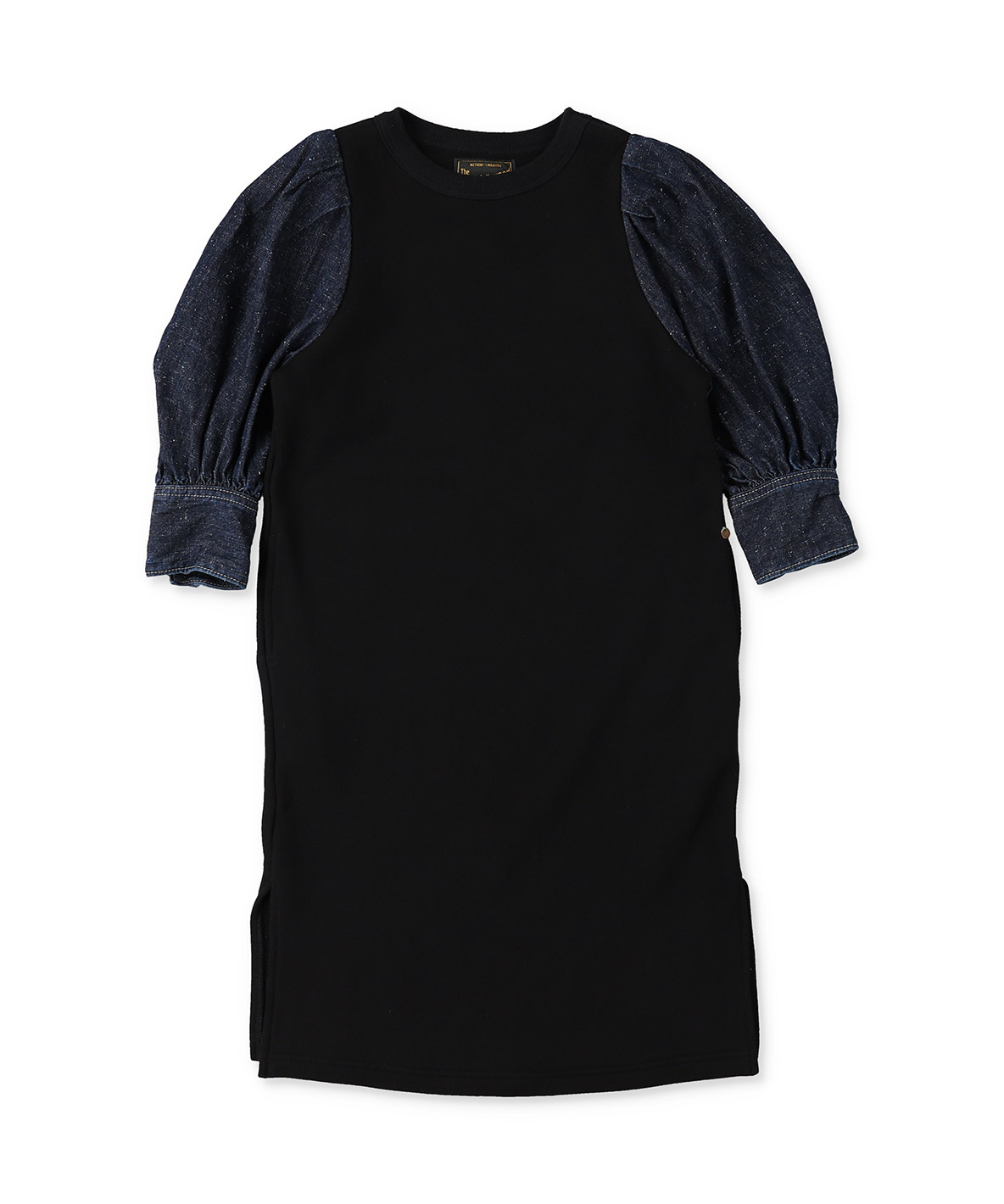 GOTOHOLLYWOOD ゴートゥーハリウッド GO TO HOLLYWOOD ビンテージ裏毛 デニムバル ブラック 120cm GOTOHOLLYWOOD ゴートゥーハリウッド GO TO HOLLYWOOD ビンテージ裏毛 デニムバル ブラック 120cm