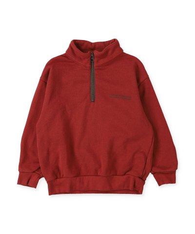 裏毛 BIRD HALF ZIP スウェット