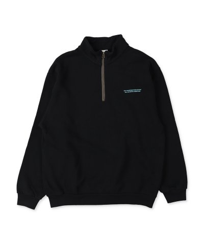 裏毛 BIRD HALF ZIP スウェット