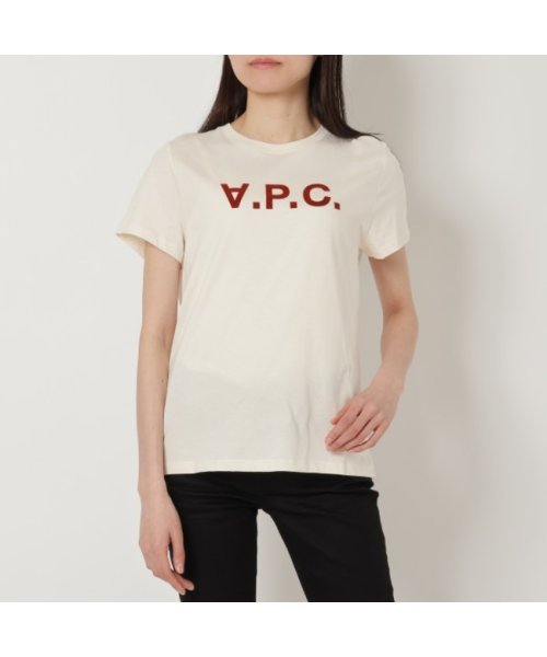 A.P.C.(アーペーセー)/アーペーセー Tシャツ カットソー トップス 半袖カットソー オフホワイト レディース APC F26944 COBQX AAC/その他